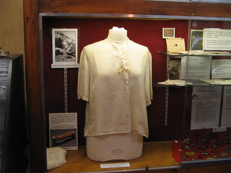 Blouse Made From Parachute Silk