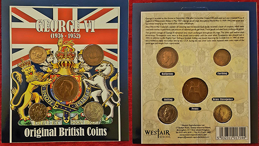George VI Coin Set