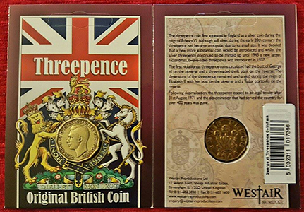 George VI Threepence
