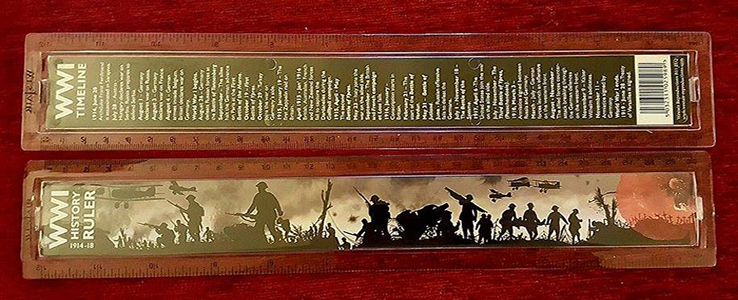 WW1 History Ruler